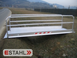 Passerelle - Gangway, longueur 1660 mm, largeur utile 1000 mm